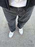 愛(ài)步（ECCO）板鞋男 2026春季新款簡(jiǎn)約增高輕量舒適板鞋男鞋 街頭球鞋539814 巖石灰/白色/灰褐色53981461572 41 曬單實(shí)拍圖