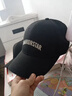 回力棒球帽子男大頭圍深頂寬檐鴨舌帽純棉運動(dòng)四季可戴防曬遮陽(yáng)帽潮流 黑色 曬單實(shí)拍圖
