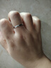 PT950鉑金戒指一對簡(jiǎn)約白金情侶對戒素圈情人節禮物送女友 輕奢款簡(jiǎn)單的愛(ài)女戒單個(gè) 曬單實(shí)拍圖