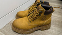 海瀾之家HLA男靴復古馬丁靴男戶(hù)外棉鞋工裝大黃靴子男 T121 土黃(加絨) 42 曬單實(shí)拍圖
