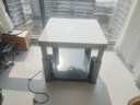 長(cháng)虹電暖桌正方形烤火桌子家用冬季多功能取暖桌電爐取暖桌電暖爐烤火爐升降茶幾電烤桌 升降款-寶藍灰80cm【變頻節能省電+隱形爐】 曬單實(shí)拍圖
