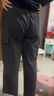 優(yōu)衣庫男裝水洗寬松舒適工裝九分褲休閑褲起居褲26春夏新款481572 481572/08深灰色 XL 曬單實(shí)拍圖
