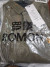 羅蒙（ROMON）假兩件毛衣男士秋冬季襯衫領(lǐng)保暖針織衫商務(wù)休閑男裝百搭上衣 曬單實(shí)拍圖