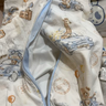 貝肽斯嬰兒睡袋純棉恒溫兒童分腿睡袋嬰幼兒防踢被睡衣四季雙層 奇境M 曬單實(shí)拍圖