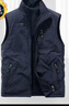 秋冬加厚雙面穿馬甲男士戶(hù)外運動(dòng)抓絨背心搖粒絨坎肩加絨馬夾外套 深藍色 (加絨保暖) 2XL 150-170斤 曬單實(shí)拍圖