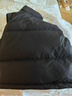 太平鳥(niǎo)男裝羽絨服馬甲男冬季新款潮流黑色寬松保暖背心 黑色（闊型)第二批 M 曬單實(shí)拍圖