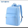 新秀麗（Samsonite）雙肩包14英寸筆記本電腦包 男女大容量背包書(shū)包 商務(wù)通勤出差旅行 藍色微瑕款特價(jià)清倉【嚴禁干洗熱風(fēng)機烘干】 曬單實(shí)拍圖