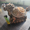 耀動(dòng)煙灰缸高端大氣上檔次防飛灰生日禮物龍龜煙灰缸客廳裝飾創(chuàng  )意擺件 龍龜煙灰缸【禮盒裝青銅色】 曬單實(shí)拍圖