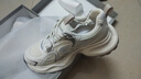紅蜻蜓老爹鞋女厚底增高百搭網(wǎng)面鞋運動(dòng)跑步鞋WTB35259 米白色35 曬單實(shí)拍圖