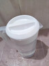 ZOZX塑料冷水壺超大容量家用泡茶桶量壺耐高溫奶茶店涼水壺帶刻度 【2000ml】白色圓蓋加厚耐摔 曬單實(shí)拍圖
