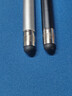 金屬電容筆ipad觸控筆手機平板觸屏筆手寫(xiě)筆硅膠頭適用于蘋(píng)果華為小米平板電腦apple通用觸屏筆 合金觸屏筆【黑+銀】?jì)芍аb 曬單實(shí)拍圖