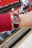 JOWISSA瑞士原裝進(jìn)口女士輕奢潮流防水石英表藍寶石鏡面高檔大氣生日禮物 新年紅皮帶款J1.019.M 曬單實(shí)拍圖