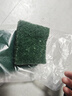 工業(yè)級金剛砂百潔布除銹去污8698廚房清潔刷鍋底神器不銹鋼拉絲布 綠色160*110【20片】 160*110 曬單實(shí)拍圖