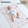 DOMIAMIA隔尿墊嬰兒可水洗新生兒寶寶秋冬護理墊幼兒園床墊加大尺寸姨媽墊 雪幕芭蕾（隔尿不反滲-A類(lèi)純棉） 60×90cm 曬單實(shí)拍圖