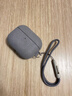 ESCASE適用airpods Pro3保護套蘋(píng)果pro三代耳機套翻毛絨防塵防指紋高級感小眾外殼男女舒適手感高級灰 曬單實(shí)拍圖