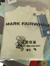 馬克華菲（MARK FAIRWHALE）毛衣男冬季厚款保暖半高領(lǐng)針織衫男仿水貂絨毛打底衫 米白色 L 曬單實(shí)拍圖