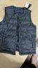 雅鹿【鵝絨】羽絨馬甲男內穿2025新款中老年人爸爸貼身內搭馬夾背心男 藏青色 （高蓬鵝絨） XL /180【推薦140-165斤】 曬單實(shí)拍圖