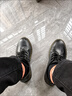 馬丁博士（Dr.Martens）馬丁靴1461低幫英倫大頭皮鞋博士經(jīng)典跨境男鞋真皮工裝鞋 藍色 35 _皮鞋碼 曬單實(shí)拍圖