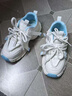 白藍蝴蝶老爹鞋女童2026爆款時(shí)尚百搭輕便學(xué)生休閑鞋兒童運動(dòng)鞋潮 白藍 36 曬單實(shí)拍圖