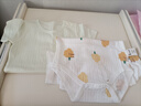 童泰（TONGTAI）嬰兒包屁衣夏季純棉寶寶連體衣衣服哈衣爬服薄款睡衣綠色59cm 曬單實(shí)拍圖