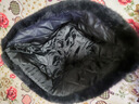 JEEP SPIRIT皮帽子男士冬中老年爸爸帽休閑皮草總統帽地主老人爺爺帽 黑色貂毛紳士帽 M(57-59cm) 曬單實(shí)拍圖
