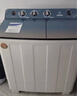 長(cháng)虹半自動(dòng)波輪洗衣機 家用老式雙缸雙桶 洗脫一體機 大容量脫水甩干機 以舊換新 洗脫21.8公斤【洗滌15公斤+脫6.8公斤】 雙缸 曬單實(shí)拍圖