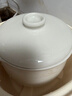 小熊（Bear） 電燉盅配件陶瓷內膽蓋玻璃內膽蒸籠蒸屜通用DDZ-A08D1 0.8L白瓷內膽蓋 曬單實(shí)拍圖