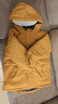戴維貝拉（DAVE＆BELLA）女童羽絨服男童90絨保暖羽絨衣兒童冬裝幼兒新年寶寶冬季外出服 姜黃色DB16448 130 cm（建議身高120-130cm） 曬單實(shí)拍圖