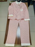 眠島新中式秋冬季加厚保暖三層夾棉睡衣女長(cháng)袖純棉家居服套裝 玫瑰粉 L （158-168cm 130斤以?xún)龋?曬單實(shí)拍圖