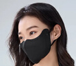 beneunder口罩立體防曬口罩日拋便攜運動(dòng)透氣口罩顯臉小UV339 漫暮黑（x7） M碼 曬單實(shí)拍圖
