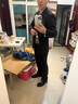 報喜鳥(niǎo)西服套裝男裝【吳磊明星同款】ONE系列商務(wù)金羊毛抗皺易打理西裝 黑色 48 B(175/100) /請備注腰圍或褲子 曬單實(shí)拍圖