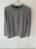優(yōu)衣庫童裝男童女童搖粒絨圓領(lǐng)T恤長(cháng)袖條紋抓絨482987 32 深米色 160 曬單實(shí)拍圖