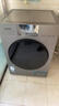 松下大海豹京選 滾筒單洗 10KG大容量 水氧防過(guò)敏除螨 泡泡精華洗 羊毛羽絨洗 純平全嵌   XQG100-C3AB 曬單實(shí)拍圖