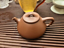 百年利永宜興紫砂壺純手工原礦紫泥子冶石瓢壺功夫茶具套裝家用泡茶壺 單壺 230ml 曬單實(shí)拍圖