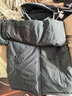 馬登工裝美式復古連帽羽絨服男秋冬加厚保暖外套90白鴨絨男士防寒衣服 深灰色 【羽絨服男款/冬季外套男/2025最新款】 L （140-155斤） 曬單實(shí)拍圖