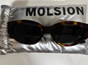 MOLSION春節不打烊陌森太陽(yáng)鏡【糖果鏡】肖戰同款貓眼墨鏡防曬百搭MS3123 C20 焦糖 高清偏光 不配度數 曬單實(shí)拍圖