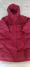 紫涵純色文藝羽絨服女冬季甜美保暖加厚羽絨大衣外套百搭 Z3Z11AS388復古紅 M 曬單實(shí)拍圖