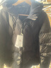 雪中飛羽絨服女連帽秋冬休閑加厚寬松保暖外套女 黑色 180/100A  曬單實(shí)拍圖