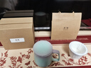 叁旬印象泡茶馬克杯創(chuàng  )意漸變陶瓷帶蓋茶水分離辦公室情侶杯子過(guò)濾水杯 印象馬克杯(漸變款)_水碧綠 曬單實(shí)拍圖