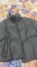 太平鳥(niǎo)女裝羽絨服泡芙短款立領(lǐng)冬小個(gè)子保暖面包服外套 灰色 S 曬單實(shí)拍圖