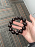 逍遙游小葉紫檀手串正宗印度小葉紫檀木滿(mǎn)金星小葉紫檀手串15mm 曬單實(shí)拍圖