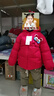 巴拉巴拉童裝兒童羽絨服男童女童2025新款春裝拜年服紅色國風(fēng)寶寶外套加厚 曬單實(shí)拍圖