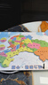 星星舟磁力中國地圖拼圖6-12歲益智玩具初高中生行政地形地理3d磁吸掛圖 【大號】中國拼圖+世界拼圖 曬單實(shí)拍圖