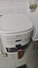 美的（Midea）空氣炸鍋 全自動(dòng)實(shí)用大容量家用空氣炸鍋烤紅薯免翻面電炸鍋烤箱早餐機多功能炸薯條 【可視窗】電子觸控蒸汽嫩烤 5.3L KZC5383D 曬單實(shí)拍圖