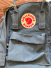 FJALLRAVEN北極狐斜挎包男街頭單肩包女書(shū)包23797-560海藍色2.5L 曬單實(shí)拍圖