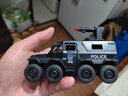 中精質(zhì)造征服者裝甲警車(chē)合金汽車(chē)模型仿真警察特警車(chē)擺件兒童玩具禮物男孩 合金大號征服者八輪特警裝甲車(chē) 附帶可發(fā)射大炮+回力+彩盒 曬單實(shí)拍圖