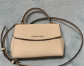 MICHAEL KORS 邁克高仕【女神節禮物】MK Ava 超小號迷你手提包斜挎包 淺奶油色 289 迷你 曬單實(shí)拍圖