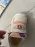 基諾浦嬰兒棉鞋搖粒絨保暖學(xué)步鞋 冬季男女兒童加絨寶寶鞋子GB2355 白色/柔粉/豆沙粉 19.5 120mm 適合腳長(cháng)116-124mm 曬單實(shí)拍圖