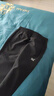 361°運動(dòng)長(cháng)褲男秋冬新款加絨直筒束腳長(cháng)褲寬松簡(jiǎn)約百搭休閑褲 超級黑L 曬單實(shí)拍圖