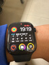 Apple/蘋(píng)果 Watch S11 智能手表GPS款46毫米亮黑色鋁金屬表殼黑色運動(dòng)型表帶M/L MEVH4CH/B 曬單實(shí)拍圖